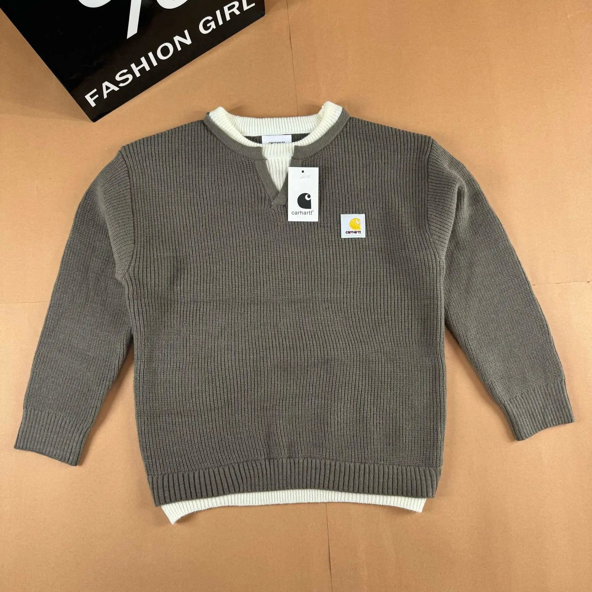 Knit Sweater Relaxed Fit photo 3