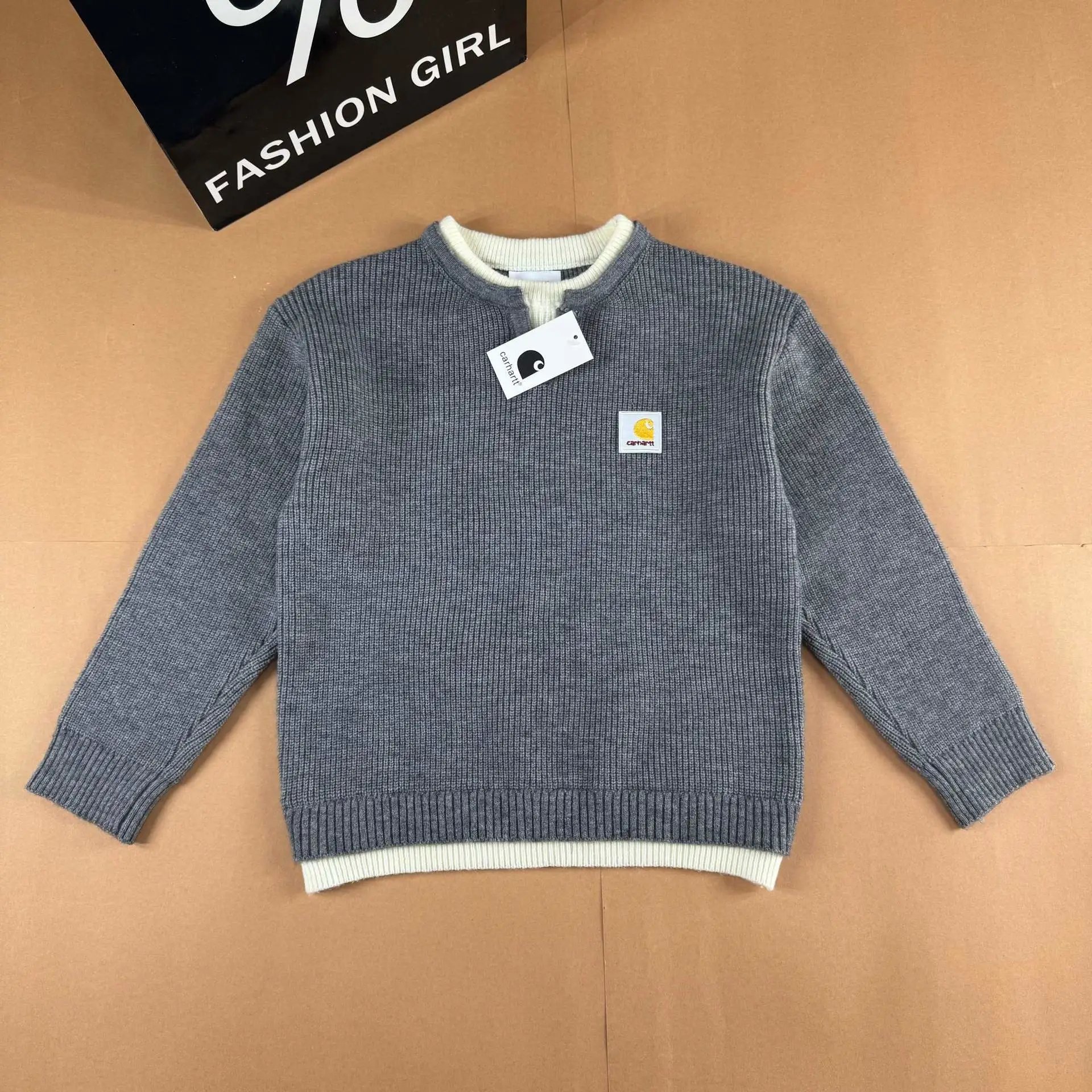 Knit Sweater Relaxed Fit photo 5