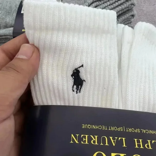 Polo Ralph Lauren Socks Embroidered Pony Ribbed Sport product detail image 2