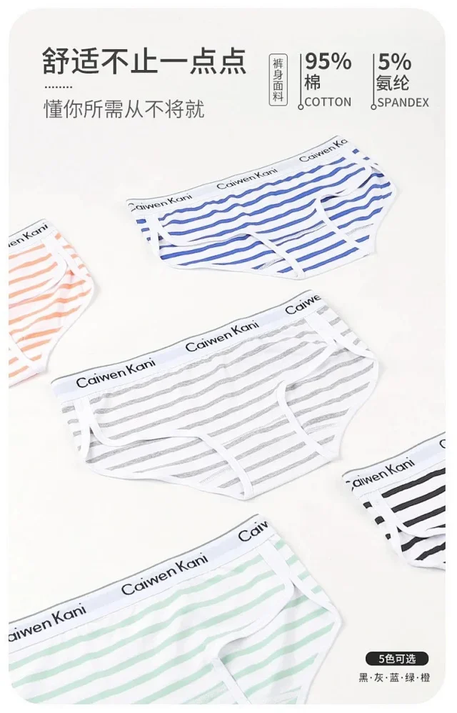 Caiwen Kani Underwear Wireless Triangle Bra and Briefs Set product detail image 90