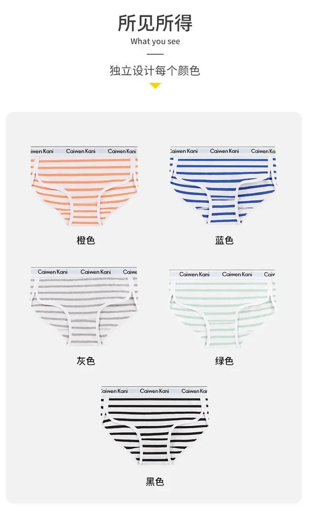 Caiwen Kani Underwear Wireless Triangle Bra and Briefs Set product detail image 98