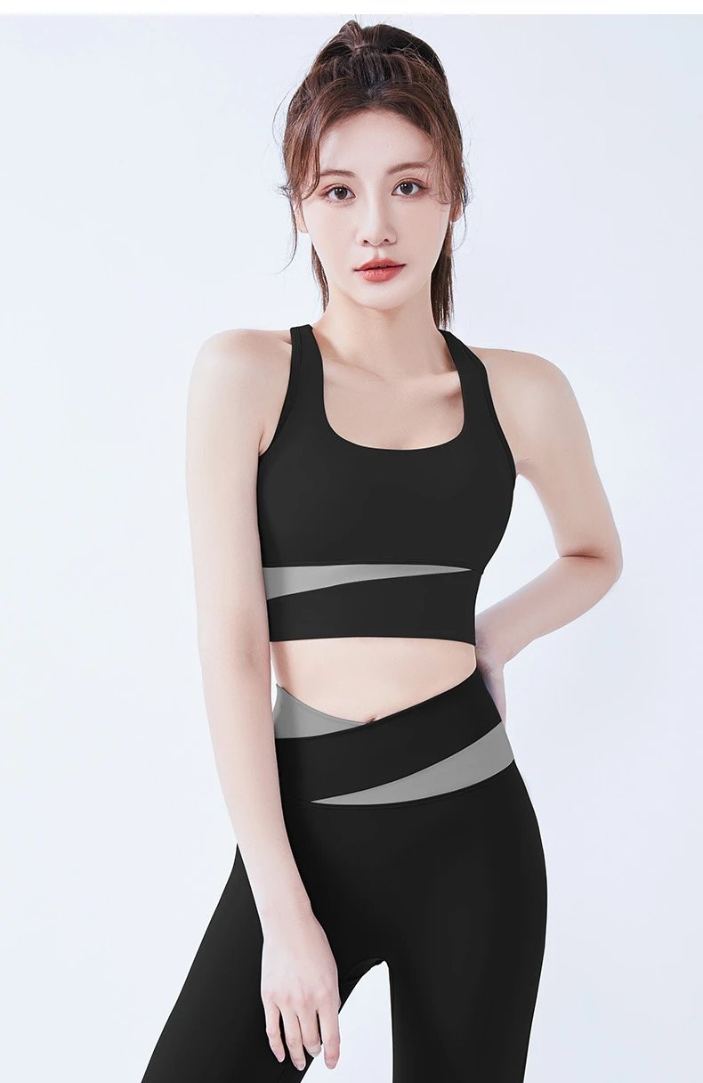 Nike Performance Crop Top in Milk Tea Gray Activewear - 16