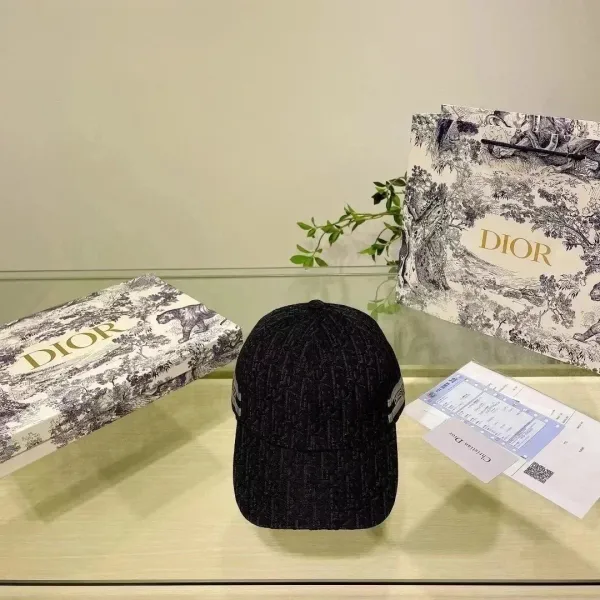 Dior Oblique Monogram Baseball Cap Multicolor - 11