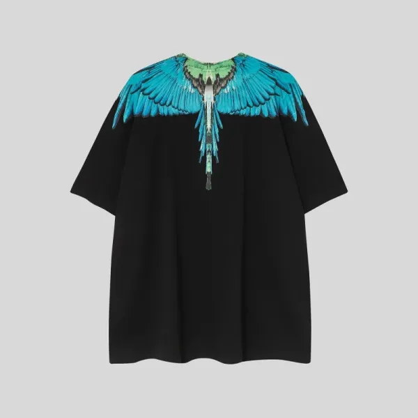 Marcelo Burlon County of Milan Wings Print White T-Shirt - 24