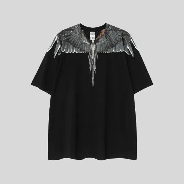 Marcelo Burlon County of Milan Wings Print White T-Shirt - 32
