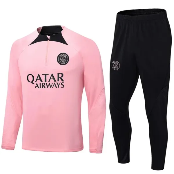 Paris Saint-Germain Training Set Pink/Black Tracksuit - 1