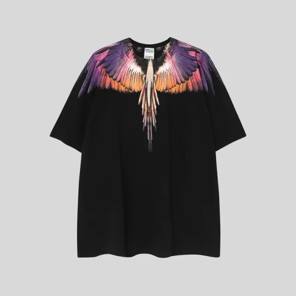 Marcelo Burlon County of Milan Wings Print White T-Shirt - 42