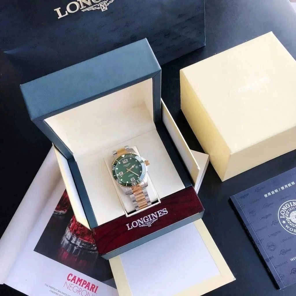 Design Rolex-Style Datejust Clone Light Blue Dial Stainless Steel Watch Watches - 16