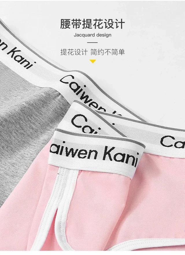 Caiwen Kani Underwear Wireless Triangle Bra and Briefs Set product detail image 51