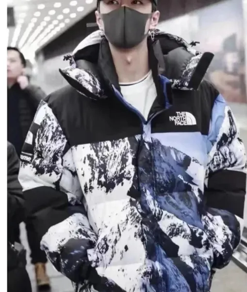 The North Face 1996 Retro Nuptse Down Jacket Green/Black - 5