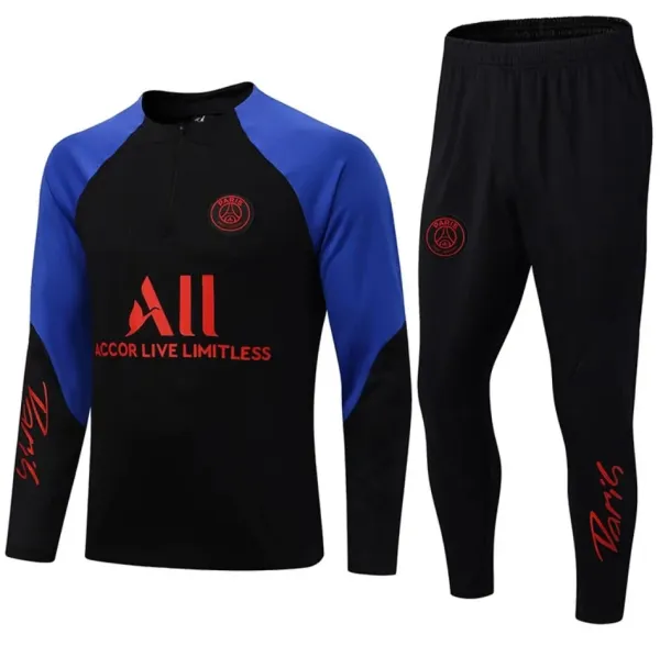 Paris Saint-Germain Training Tracksuit Black/Blue - 1