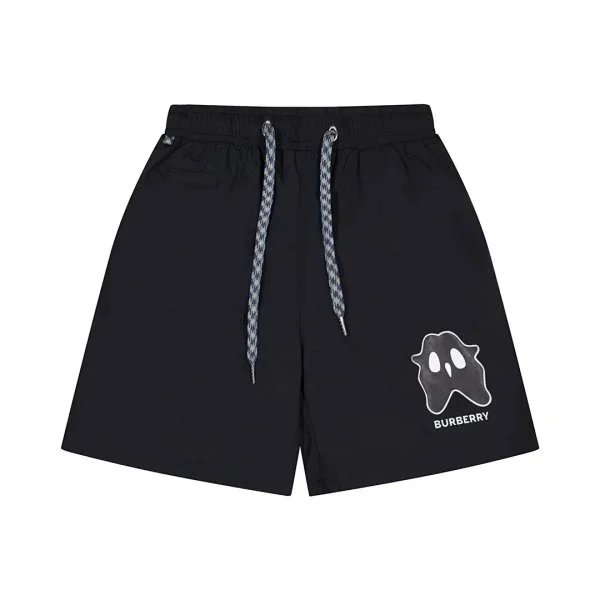 Burberry Ghost Print Swim Shorts Black - 1