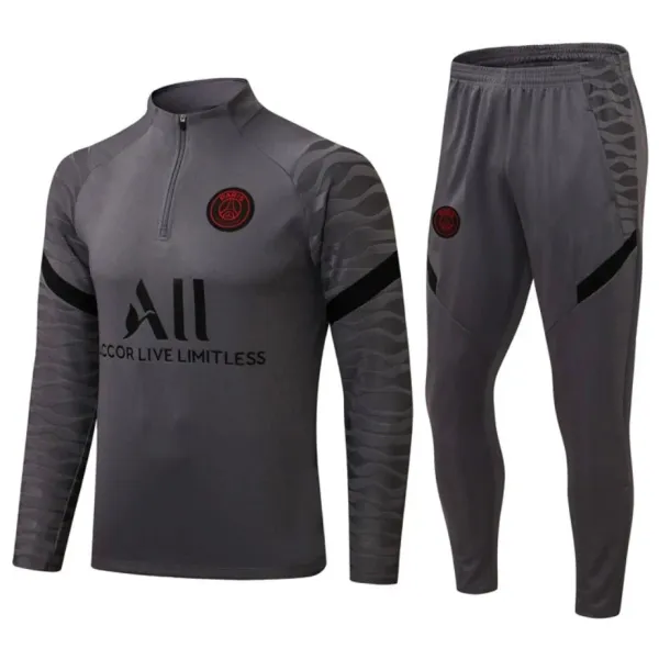 Paris Saint-Germain Training Tracksuit Gray - 1