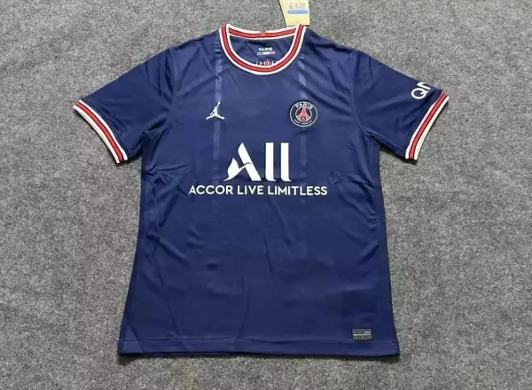 Paris Saint-Germain x Jordan Brand 2021-22 Home Jersey Navy - 1