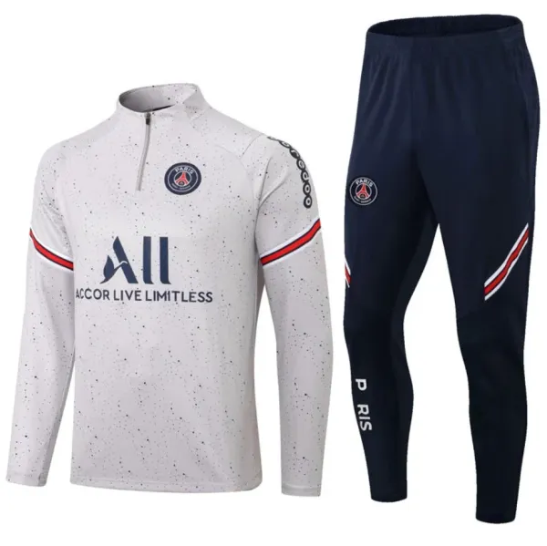 Paris Saint-Germain Training Tracksuit White/Navy - 1