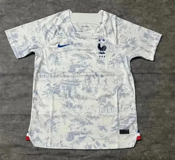 Nike France National Team 2024 Toile de Jouy Away Jersey - 1