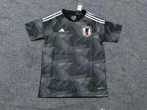 Adidas Japan National Team 2023 Away Jersey Black/White - 1