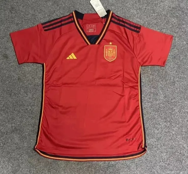 Adidas Spain National Team Home Jersey Red - 1