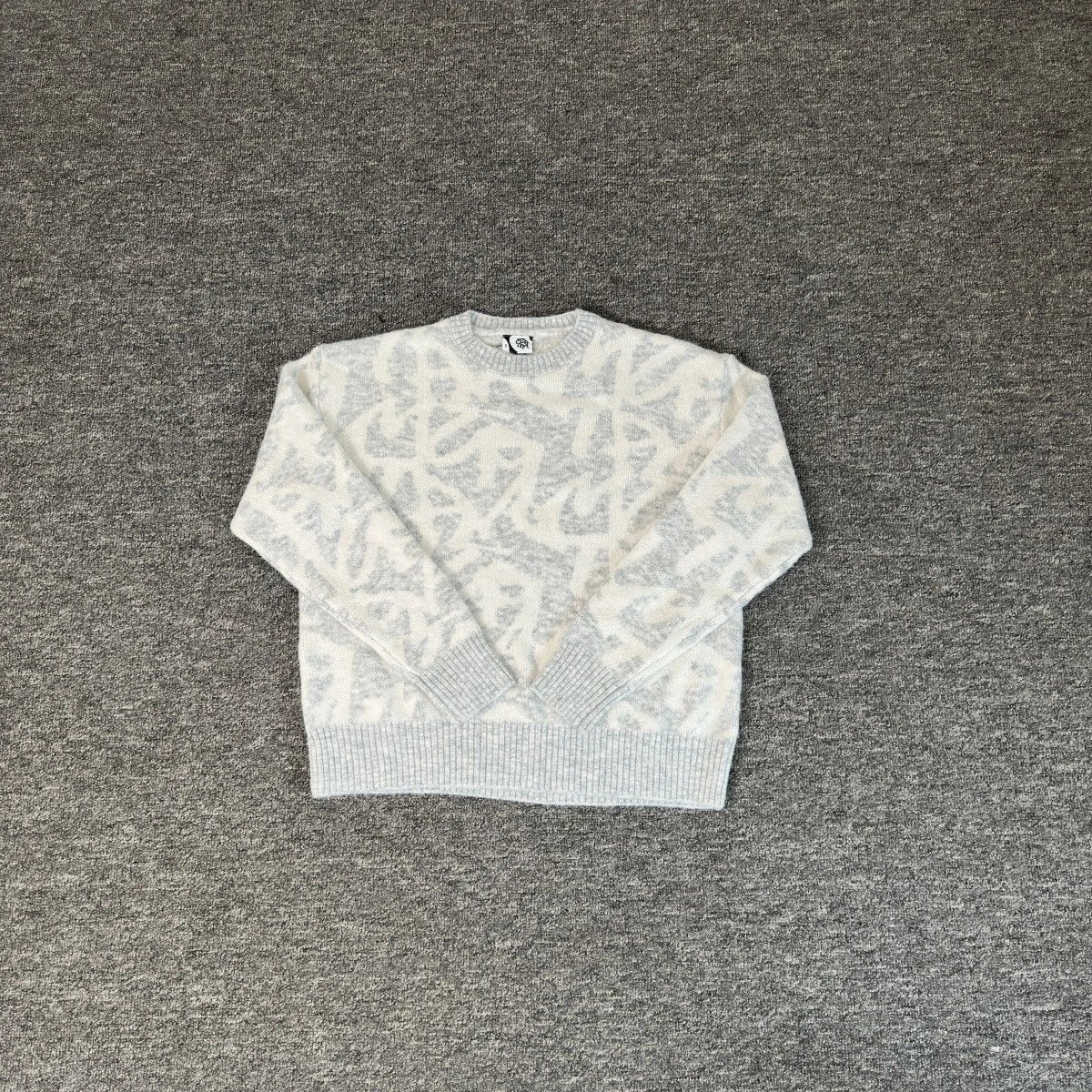 Other Crewneck Sweater Jacquard Grey