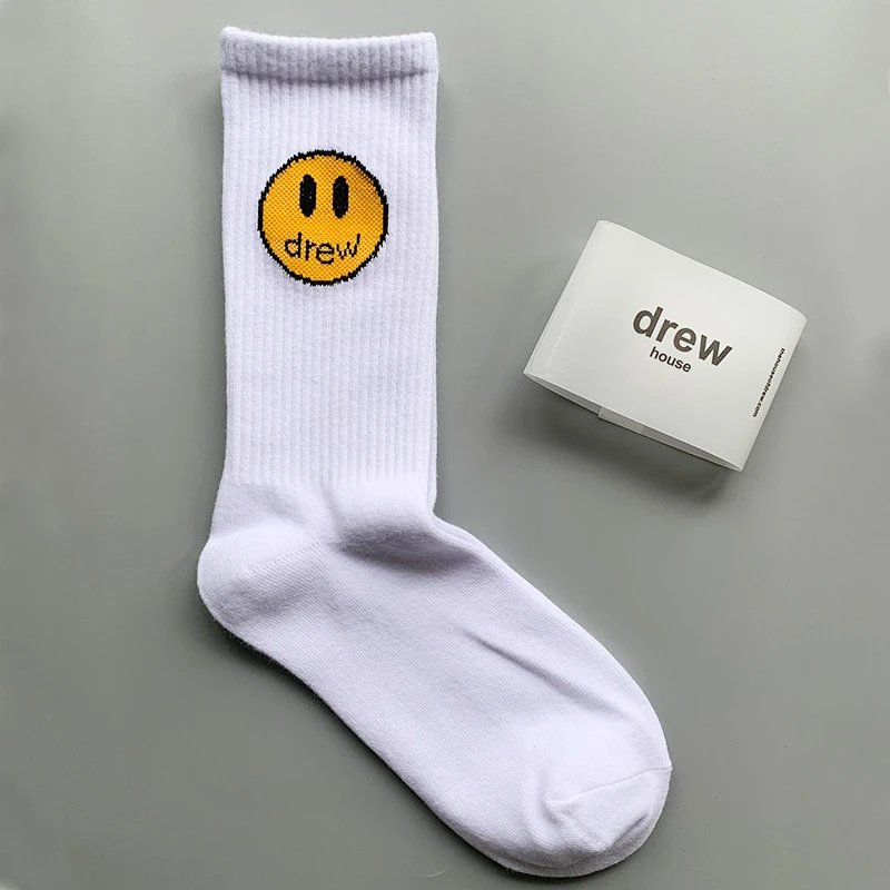 白色侧笑脸