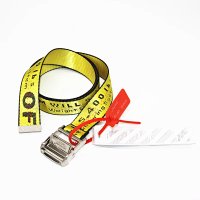 Silver buckle yellow
