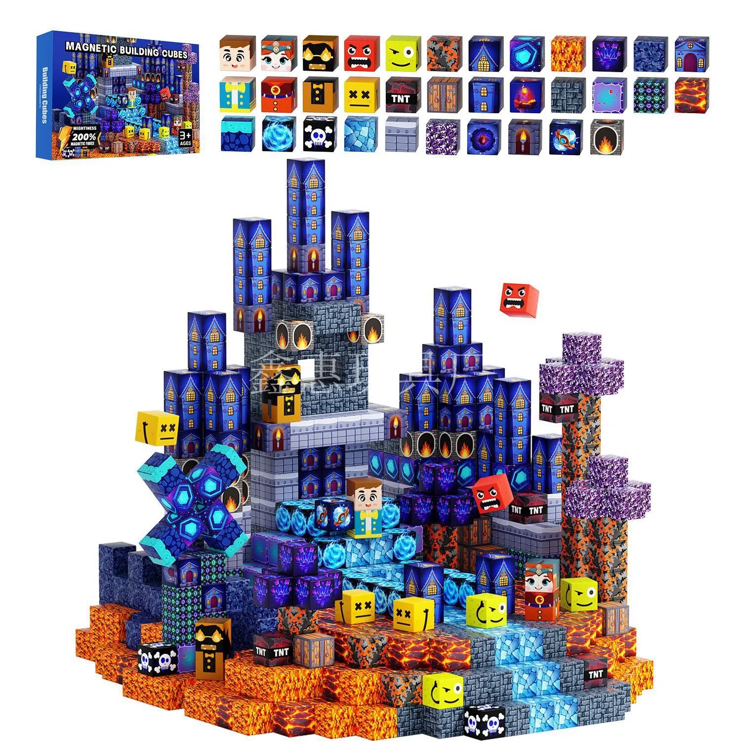 lego Magnetic Building Cubes - 004300