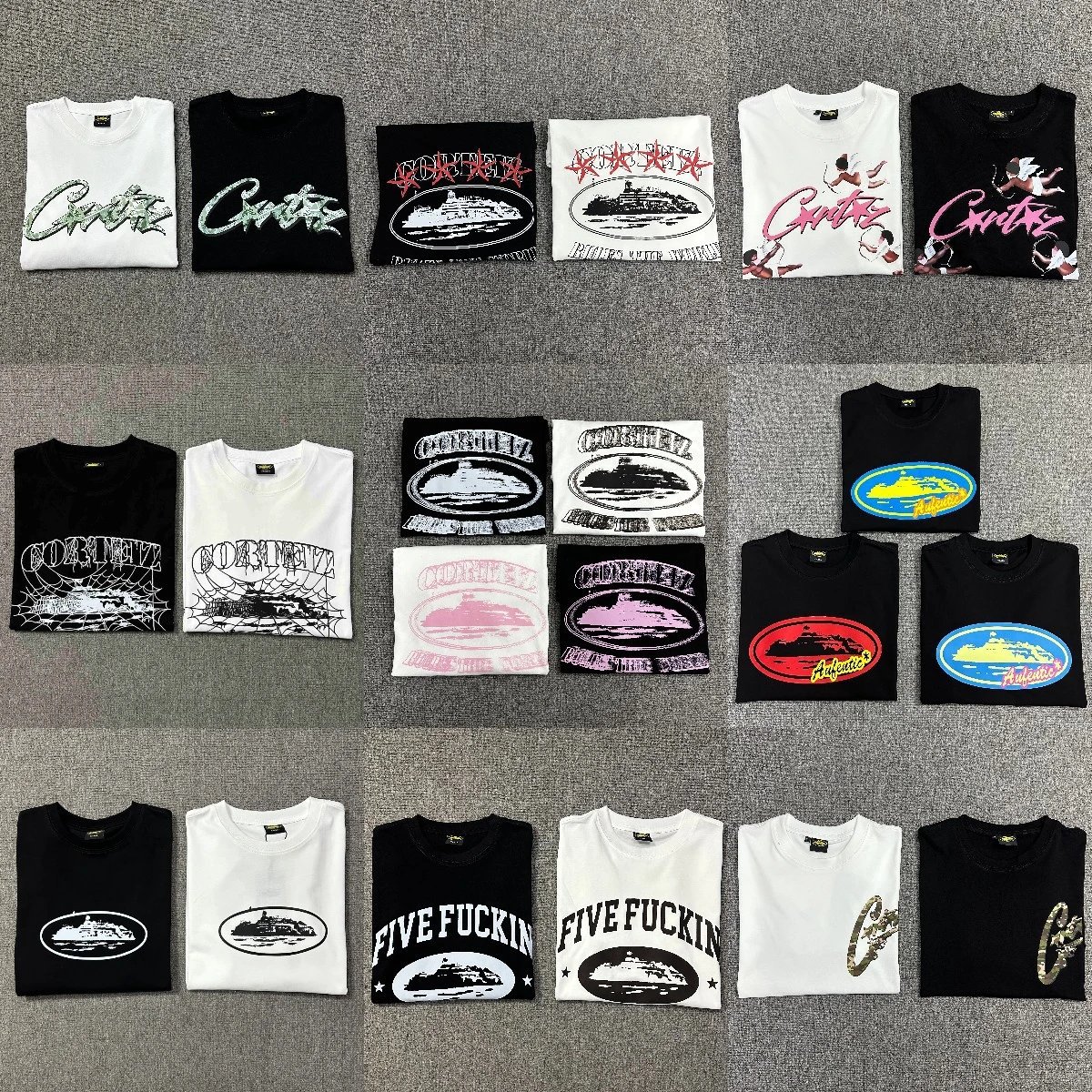 Corteiz Core Phantom Logo T-Shirt - 005453
