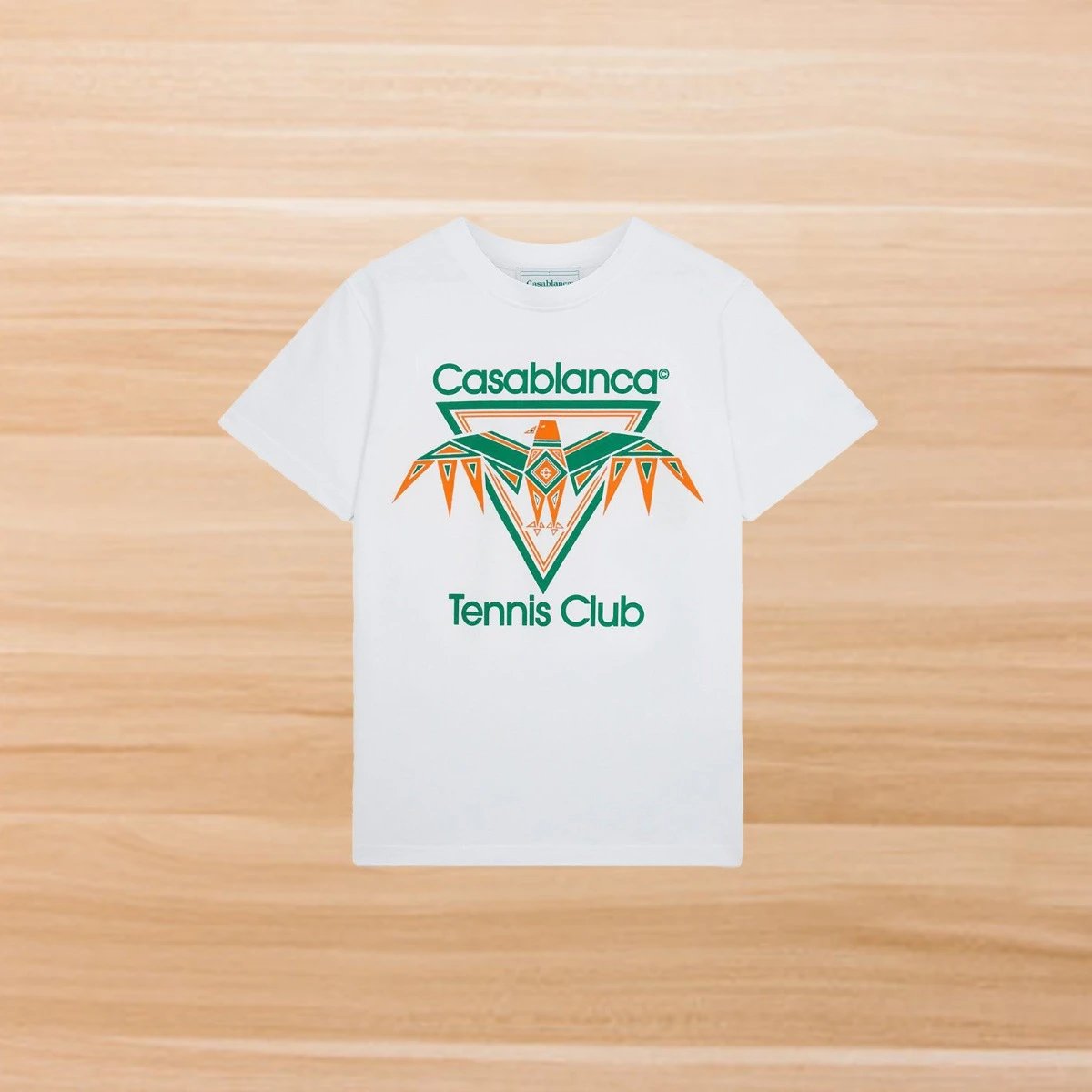 Inverted Triangle & Draw Eagle White