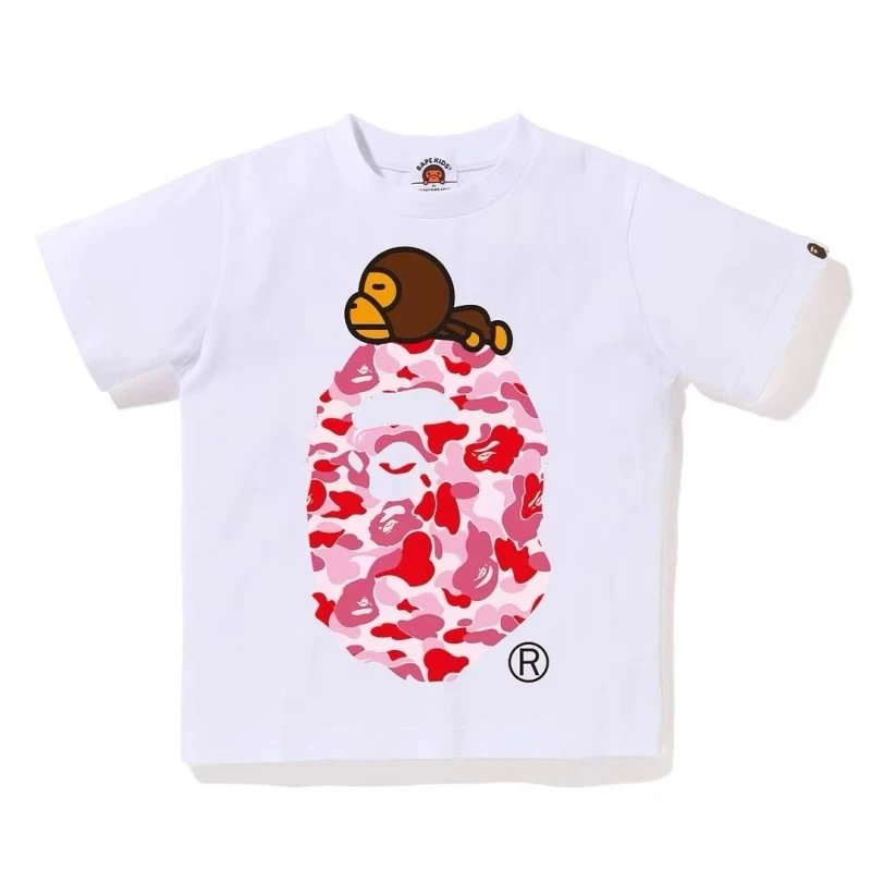 BAPE Baby Milo Camo Graphic Kids T-Shirt - 005454