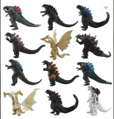 12 5 generations of Godzilla