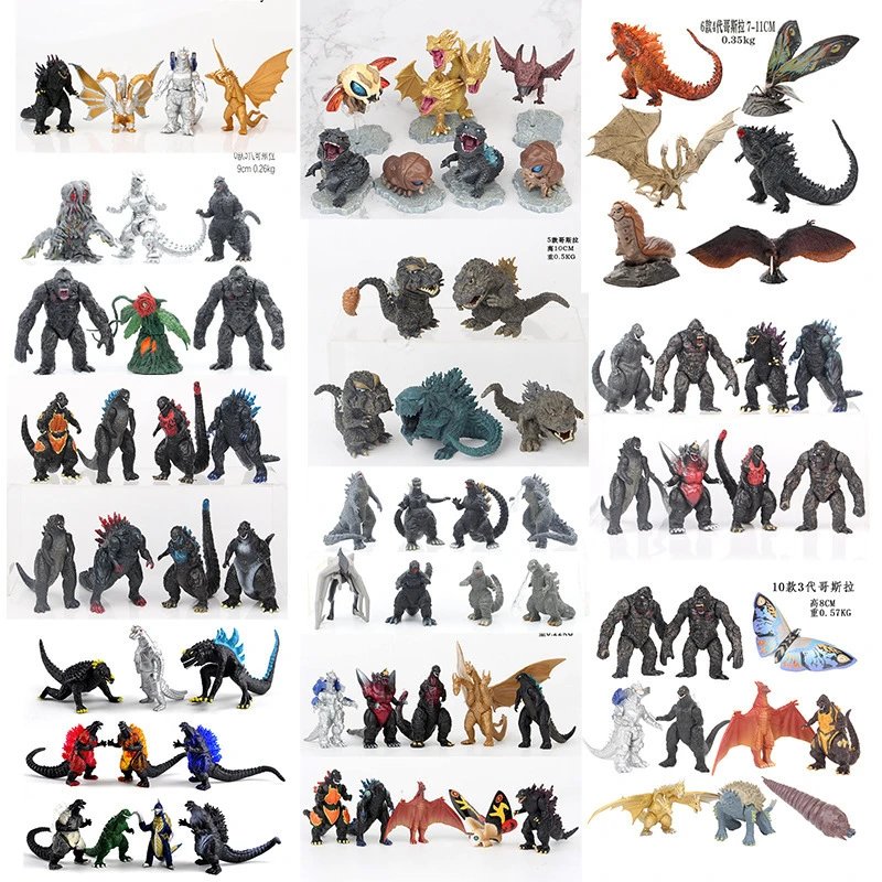 Godzilla Kaiju Action Figure Collection - 004672