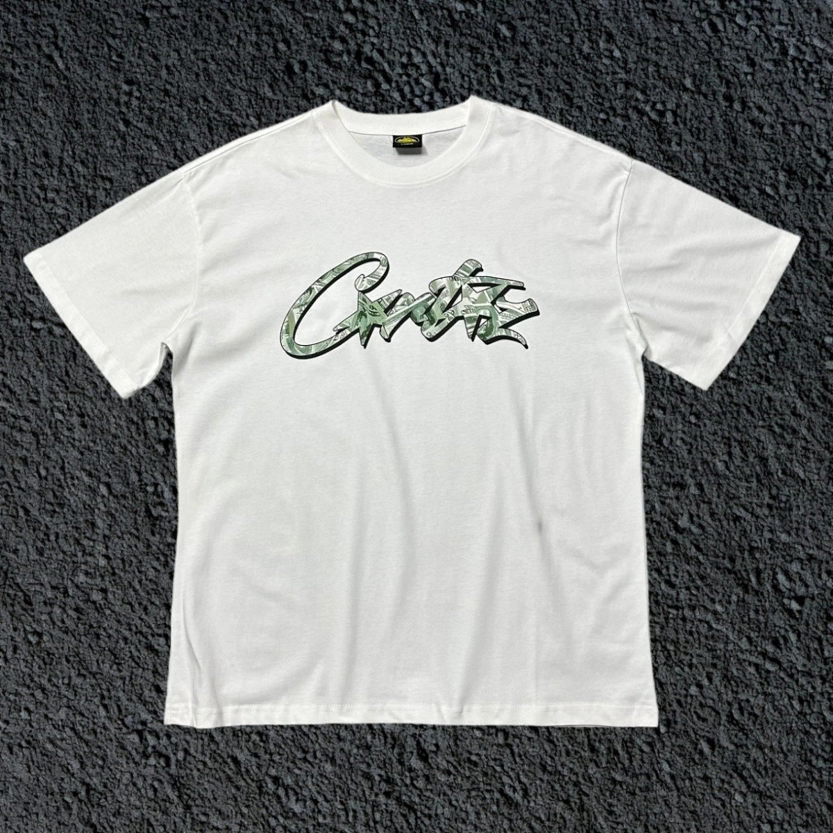 White Green Gradient Letters 3179