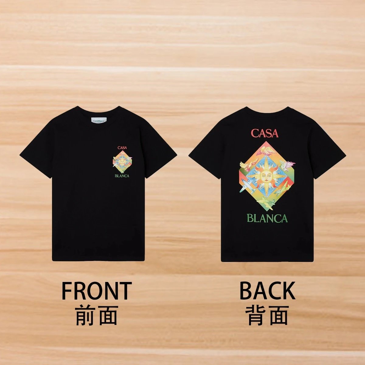 Front and back styles-Magic Cube Sun, black