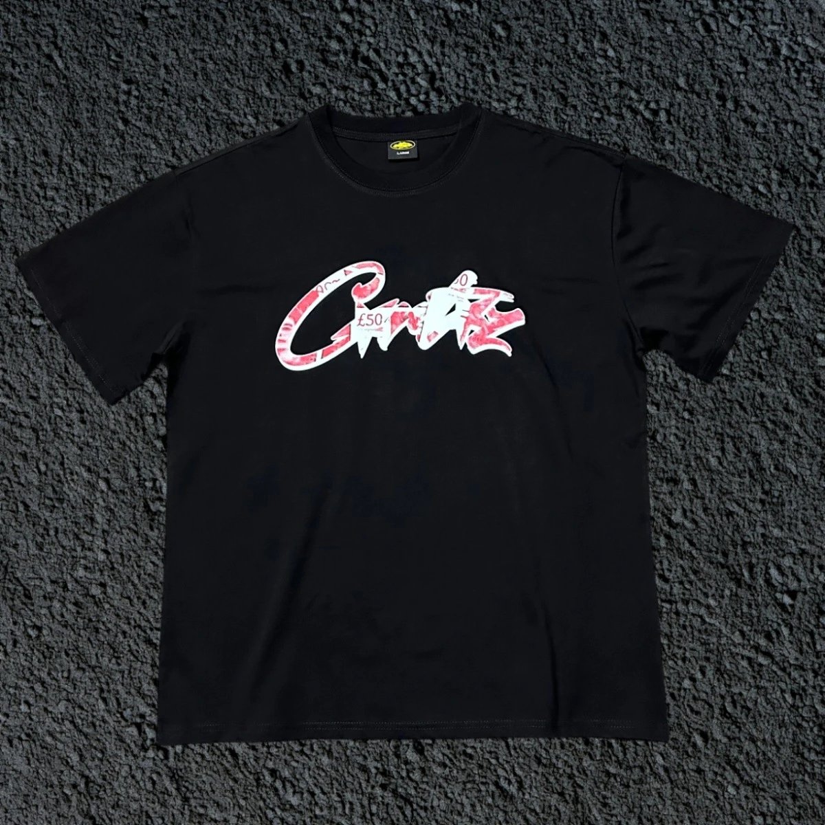 Black Pink Gradient Letters 3180