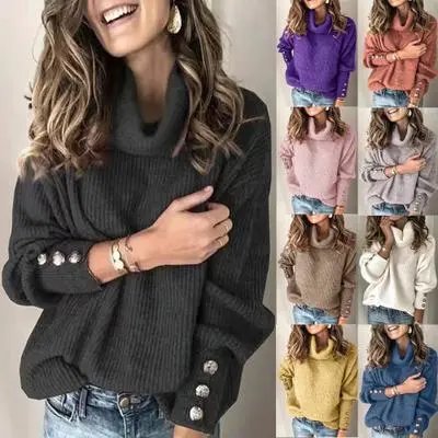 Nox Turtleneck Knit Pullover Sweater - 005410