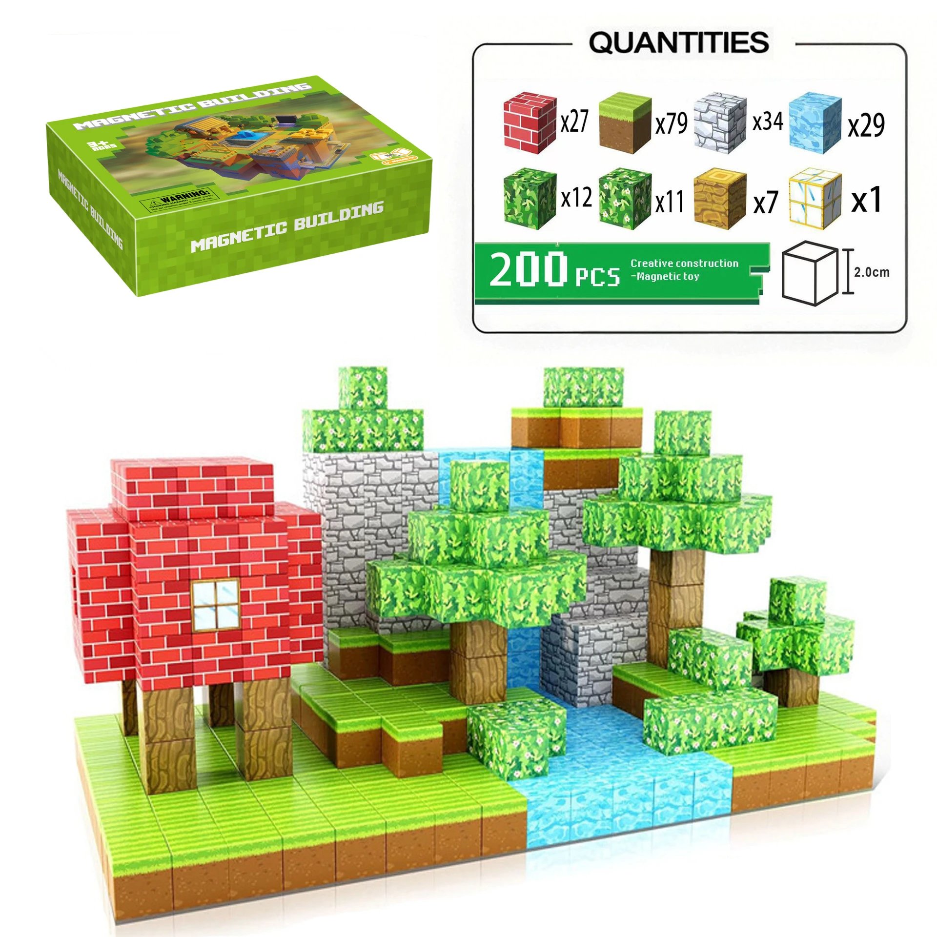 【Amazon forest】200 pc+Instruction manual