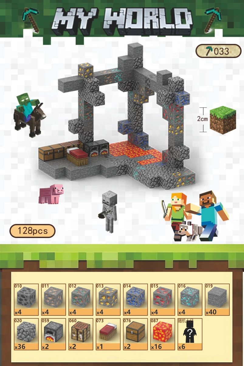 X 11-【Mine Exploration] Gives 6 random dolls（128 pcs）