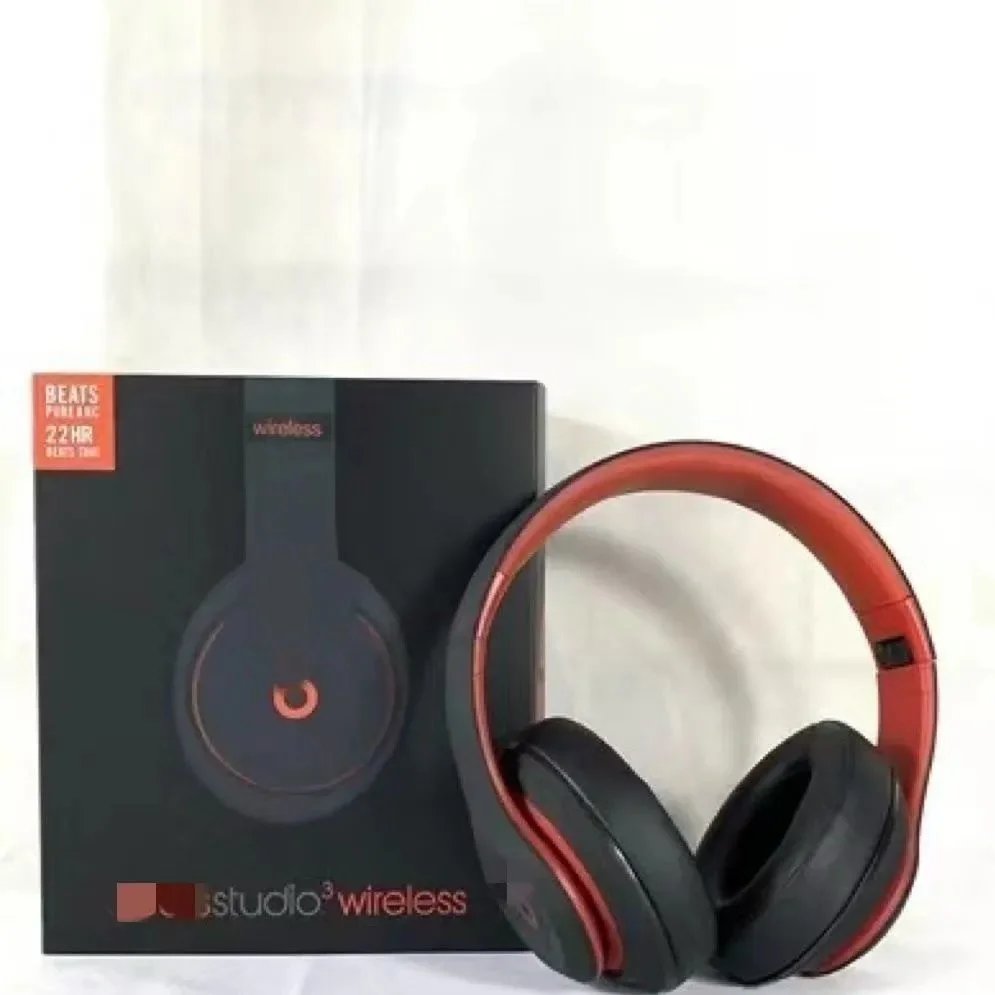 B*ts studio 3 Wireless-black red
