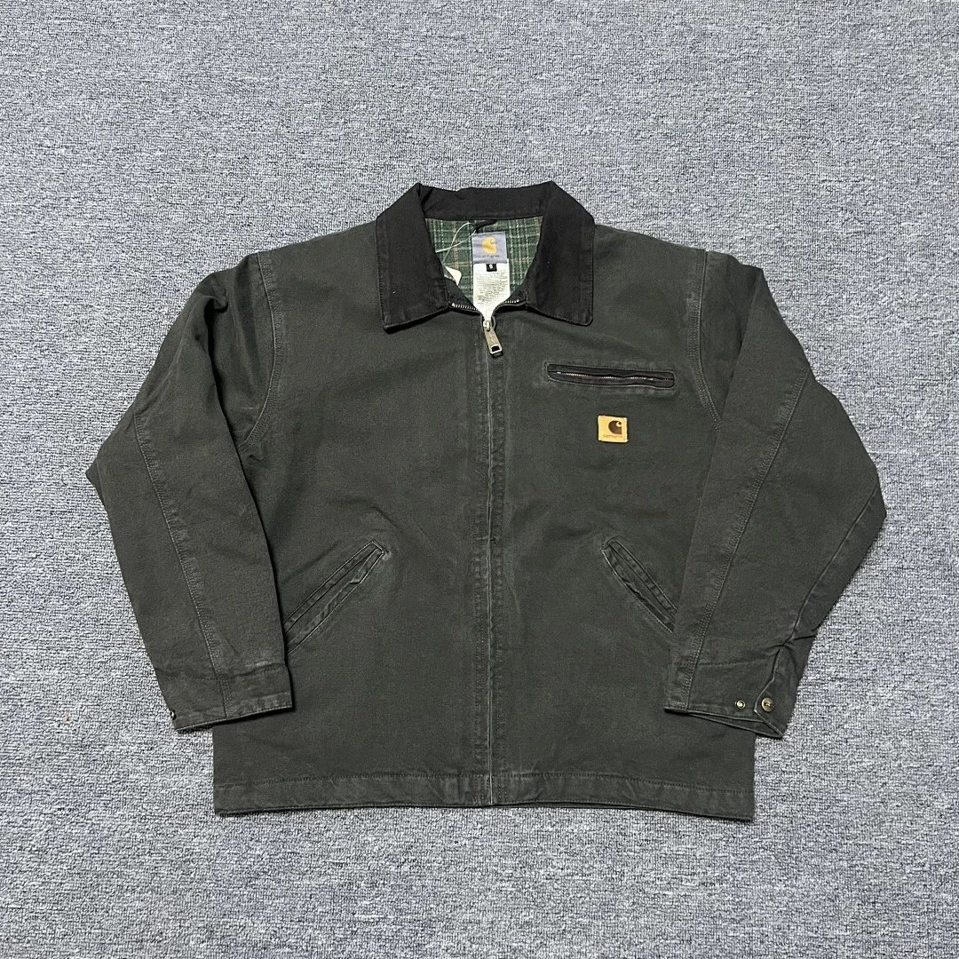 Carhartt Detroit Jacket Washed Black