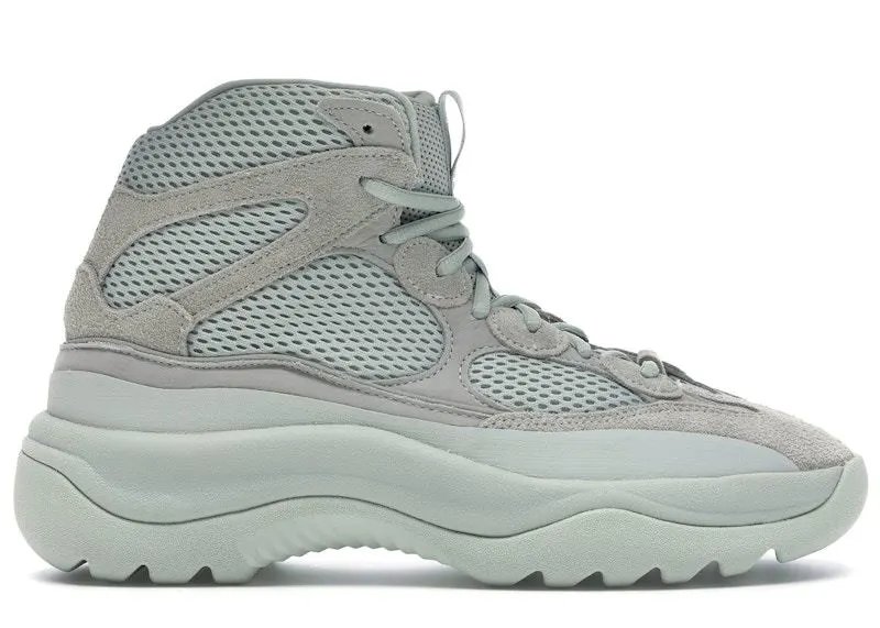 Unbranded Sneakers High-Top Mesh and Suede — 04