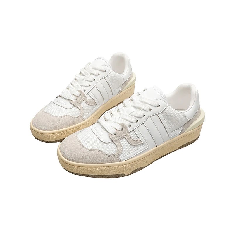 Unbranded Sneakers Low-Top Striped — white