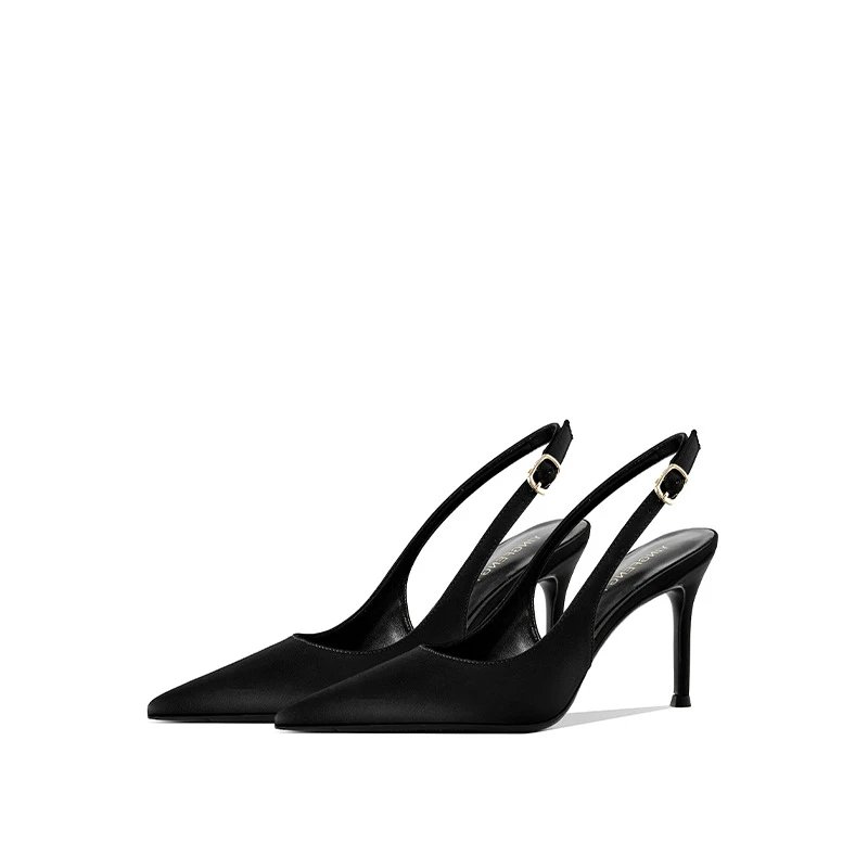 Unbranded High Heels Pointed-Toe Slingback Stiletto Pumps image 2