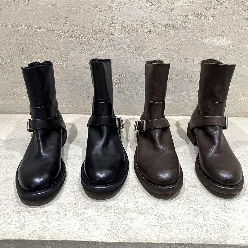 Unbranded Boots Mid-calf buckle-strap image 3