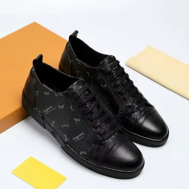 Unbranded Sneakers Low-Top Lace-Up Monogram-Pattern product detail image 11