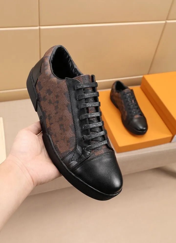 Unbranded Sneakers Low-Top Lace-Up Monogram-Pattern — Figure 5