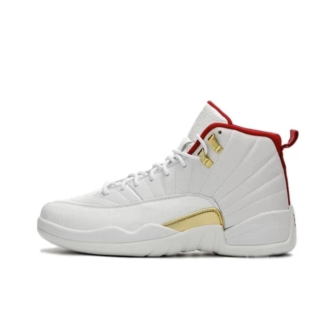 Unbranded Sneakers AJ12 High-Top Basketball — AJ12 – World Cup Platinum