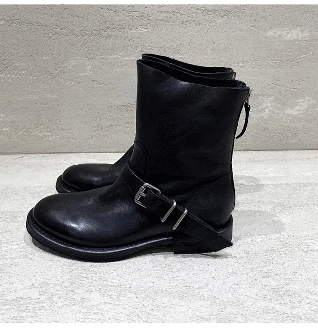Unbranded Boots Mid-calf buckle-strap product detail image 5
