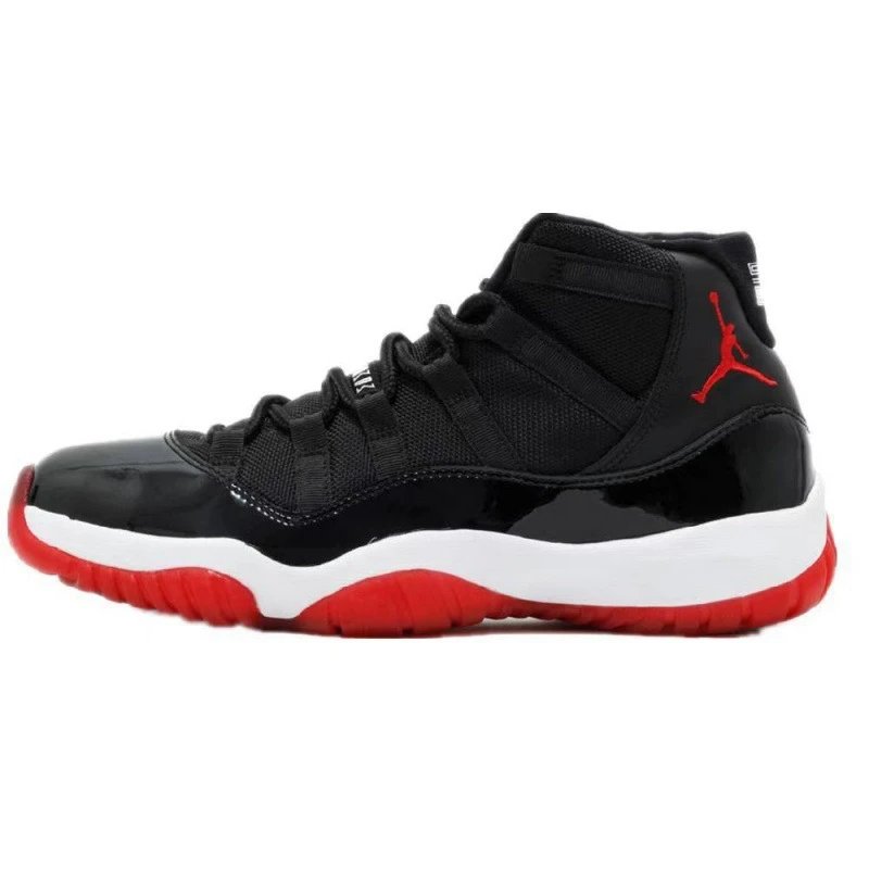 Jordan Sneakers Air 11 High-Top — AJ11-Black and Red