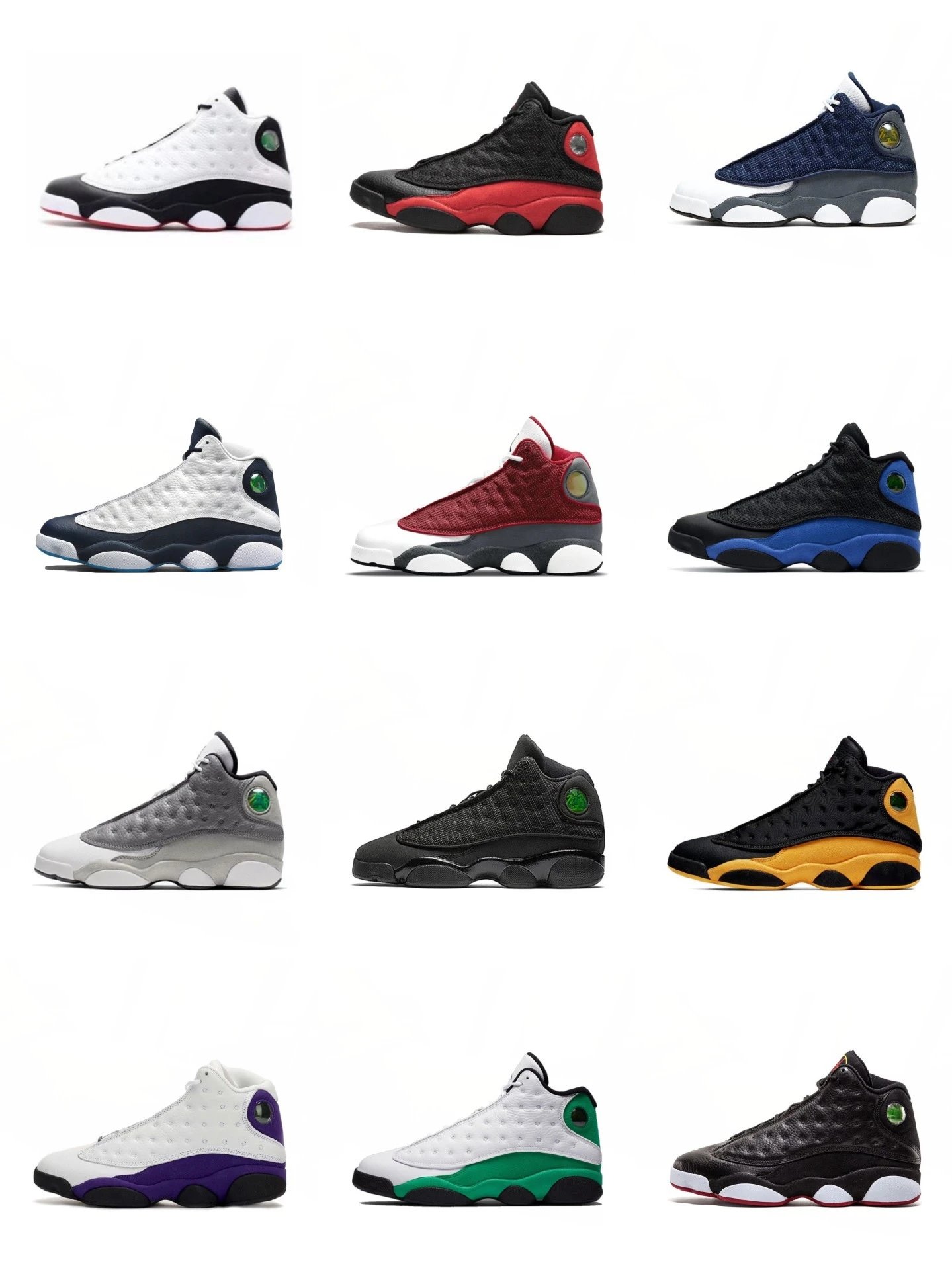 Unbranded Sneakers AJ 13 — More pictures with pictures to consult customer service