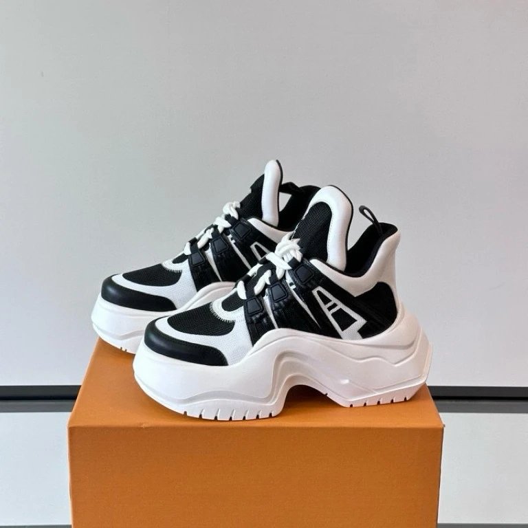 Unbranded Sneakers Chunky platform lace-up image 3